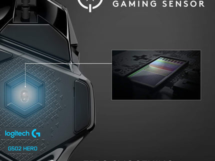 Logitech G502 HERO Wired Gaming Mouse