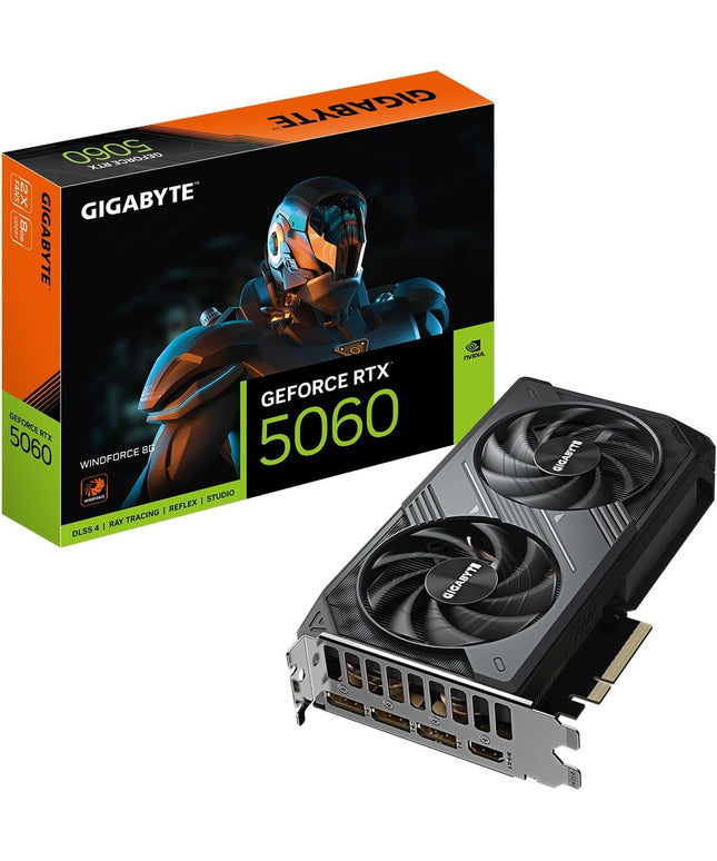 GIGABYTE GeForce RTX 5060 WINDFORCE 8G Graphics Card