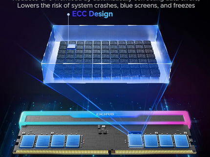 ORICO Raceline Neon DDR5 RGB RAM 32GB