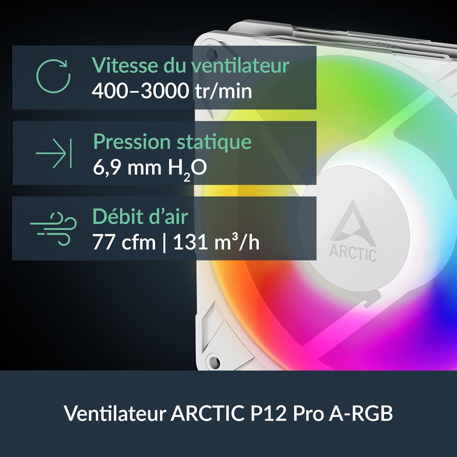 ARCTIC Liquid Freezer III Pro 360 A-RGB AIO CPU Liquid Cooler – 120mm Fans, 38mm Radiator, VRM Fan, AM5/AM4 & LGA1851/1700 – White