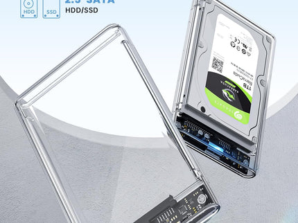 POSUGEAR 2.5'' External Hard Drive Enclosure USB 3.0