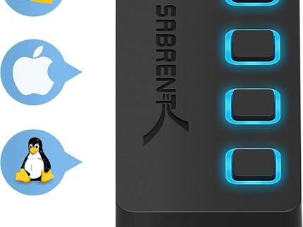 SABRENT 4-Port USB 3.0 Hub