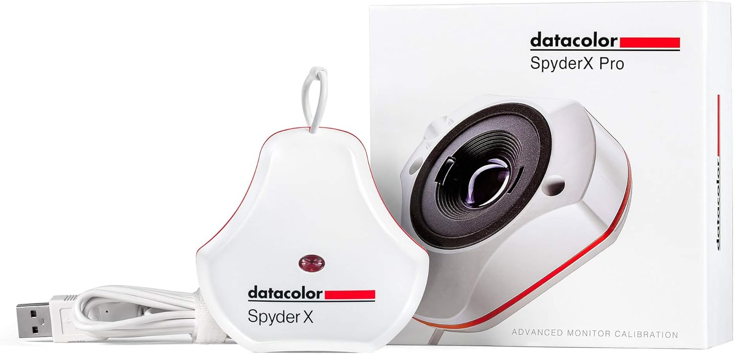 Datacolor Spyder X Pro – Monitor Calibrator for Accurate Photo Color, Easy for First-Time Users
