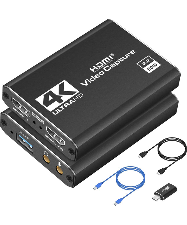 4K HDMI Capture Card for Streaming