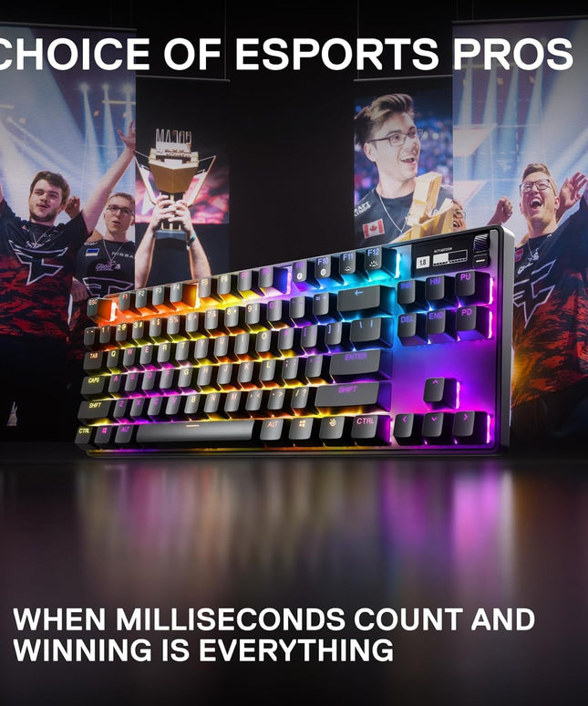 SteelSeries Apex Pro TKL HyperMagnetic Gaming Keyboard