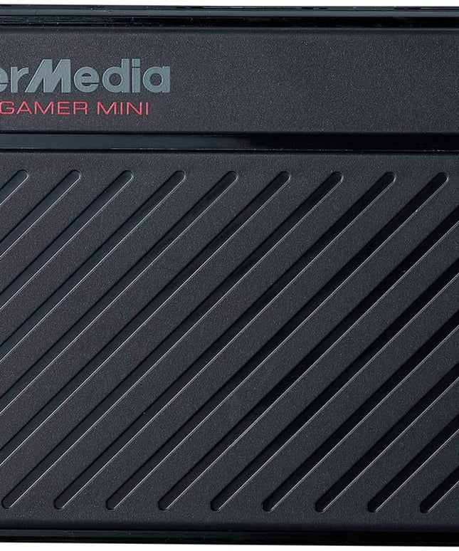 AVerMedia Live Gamer Mini, 1080p60 Capture Card with HDMI Pass-Thru, Plug & Play, for OBS, Xbox Series X/S, PS5, Switch, Win 11/macOS 12 (GC311)