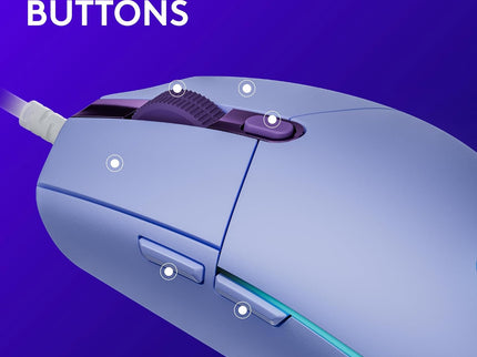 Logitech G203 Wired Gaming Mouse – 8K DPI