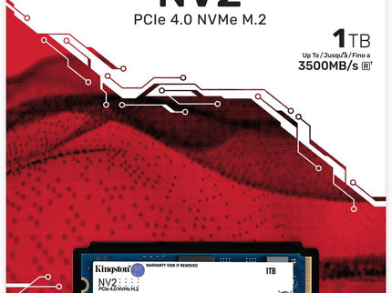 Kingston NV2 1TB M.2 2280 NVMe Internal SSD