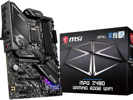 MSI MPG Z490 GAMING EDGE WIFI ATX Gaming Motherboard