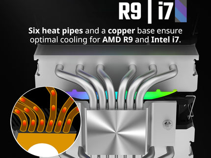 Cooler Master Hyper 620S Dual Tower CPU Air Cooler