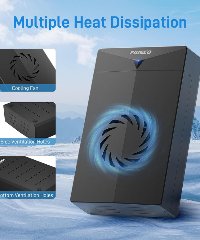 FIDECO Hard Drive Enclosure, USB 3.0