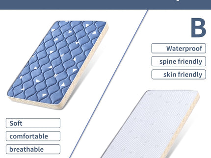 Baby Bassinet Mattress 29x 18 inches- Firm Support and Comfort Premium Foam