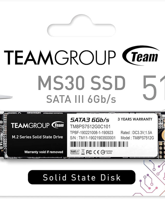 TEAMGROUP MS30 512GB with SLC Cache 3D NAN