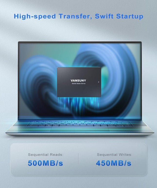 Vansuny 2TB SATA III SSD Internal Solid State Hard Drive 2.5