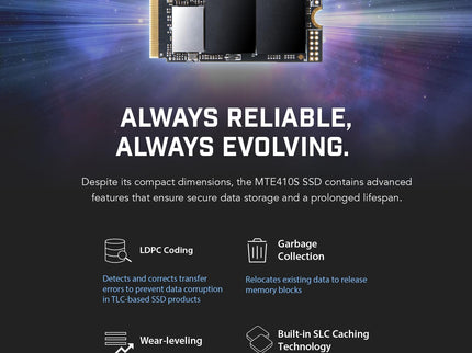 Transcend 512GB M.2 2242 SSD, Up to 5000MB/s, PCIe Gen4x4 NVMe 3D TLC