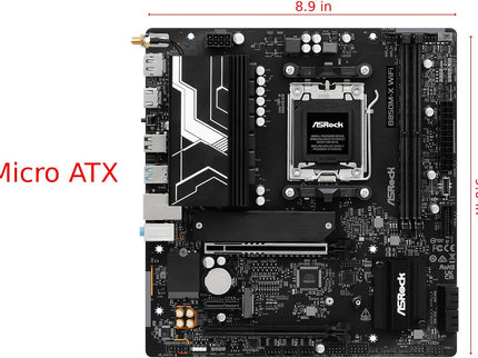 ASRock B850M-X R2.0 Micro-ATX AM5 Motherboard