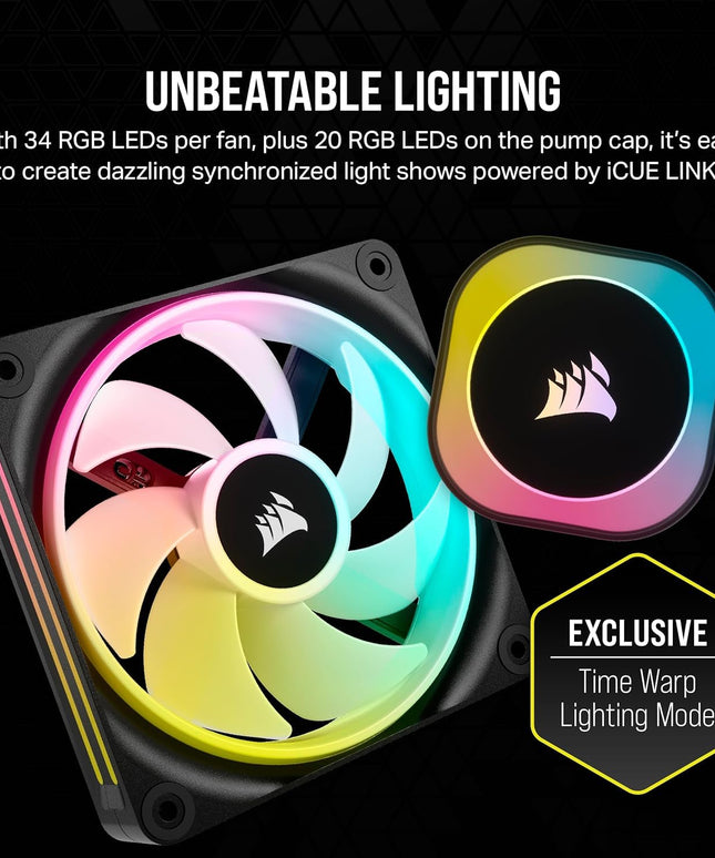 Corsair iCUE Link H100i RGB Liquid CPU Cooler