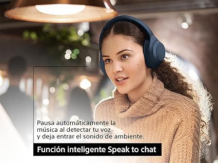 Sony WH-1000XM4 Wireless Noise-Cancelling Headphones – Blue