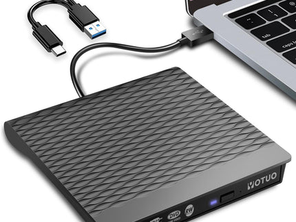 External DVD Drive, Portable USB 3.0