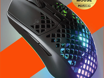 SteelSeries Aerox 3 Wireless RGB Gaming Mouse – 18K DPI