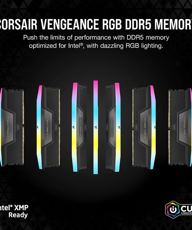CORSAIR VENGEANCE RGB DDR5 RAM 32GB