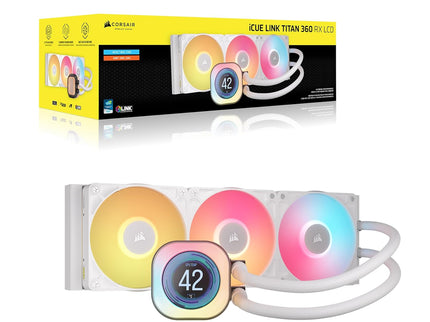 Corsair iCUE Link Titan 360 RX LCD Liquid CPU Cooler