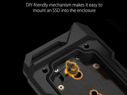 ASUS TUF Gaming A1 External M.2 NVMe SATA PCIe SSD Enclosure - USB-C