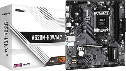 ASRock A620M-HDV/M.2 Supports
