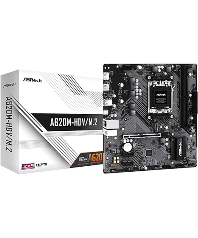 ASRock A620M-HDV/M.2 Supports