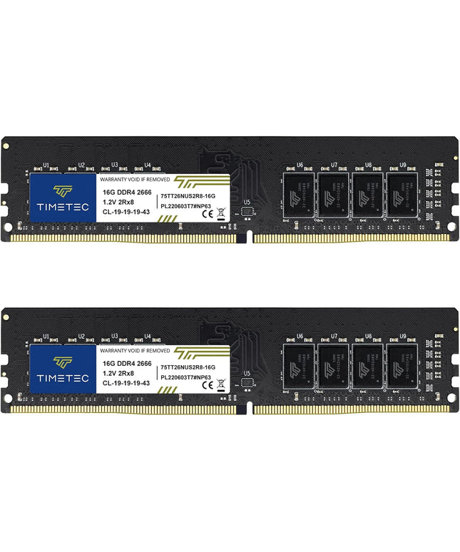 Timetec 32GB KIT(2x16GB) DDR4