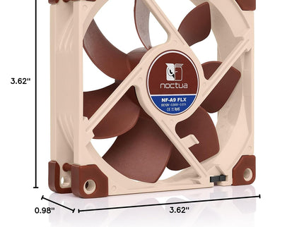 Noctua NF-A9 FLX, Premium Quiet Fan, 3-Pin