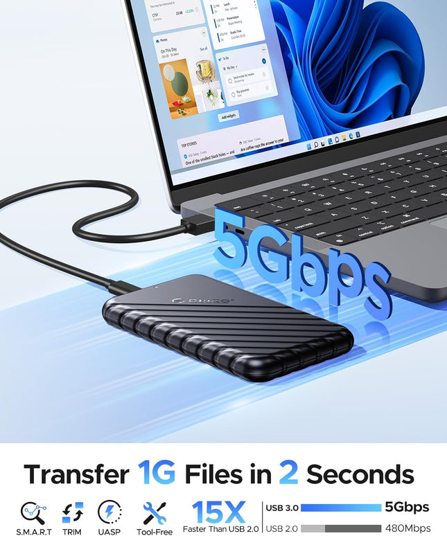 ORICO 2.5 inch External Hard Drive Enclosure USB 3.0