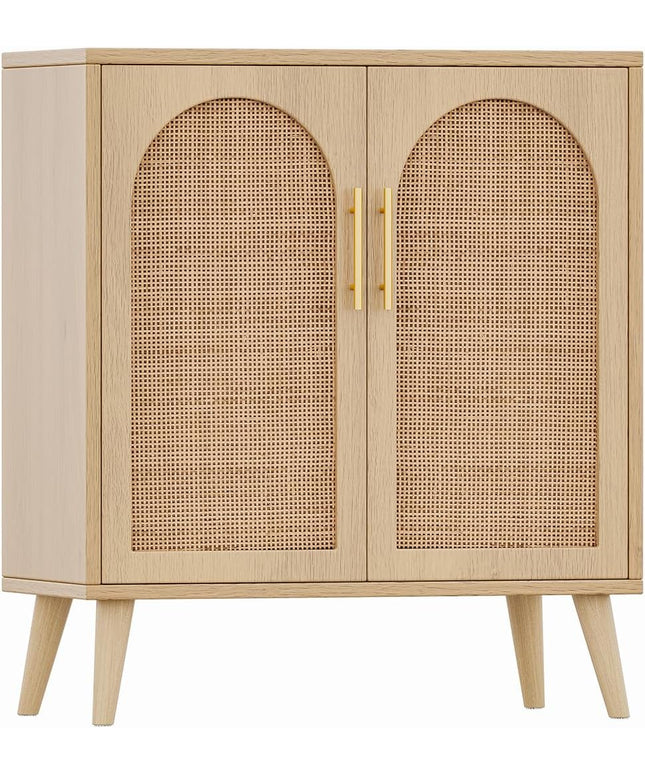 Serava Rattan Storage Cabinet