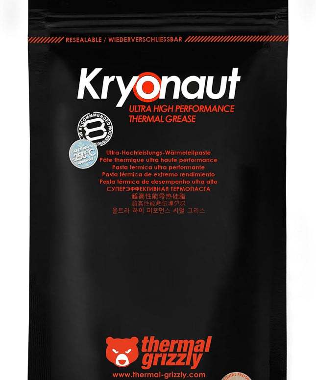 Thermal Grizzly Kryonaut 1g – High-Performance Thermal Paste