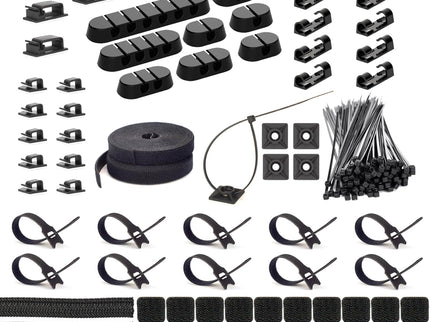 ZIIYAN 163 PCS Cable Management Kit