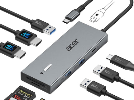 Acer USB C Docking Station Dual Monitor