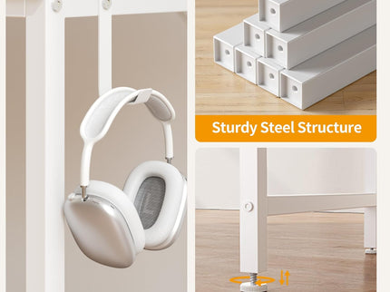 CubiCubi Computer Desk with 2 Drawers