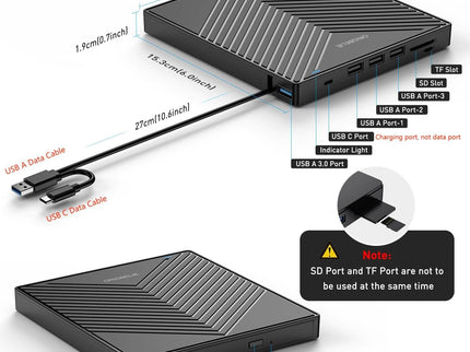 External CD DVD Drive, Ultra Slim CD Burner USB 3.0