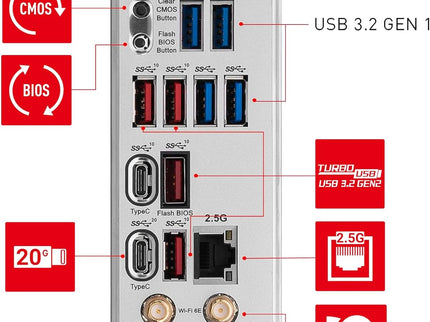 MSI MPG Z790 Edge WiFi Gaming Motherboard