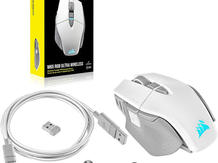Corsair M65 RGB Ultra Wireless FPS Mouse – 26,000 DPI