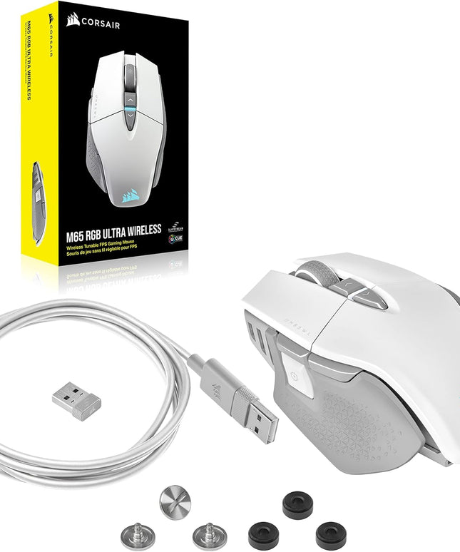 Corsair M65 RGB Ultra Wireless FPS Mouse – 26,000 DPI