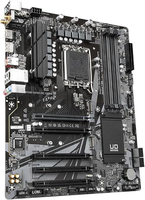 GIGABYTE B660 DS3H AX DDR4 B660 Intel LGA 1700 ATX Motherboard