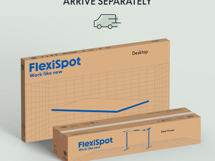 FlexiSpot EN1 Standing Desk – 60"x24" Electric Height Adjustable
