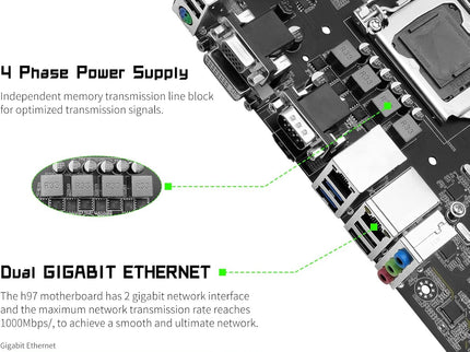 H97M PRO LGA 1150 Motherboard