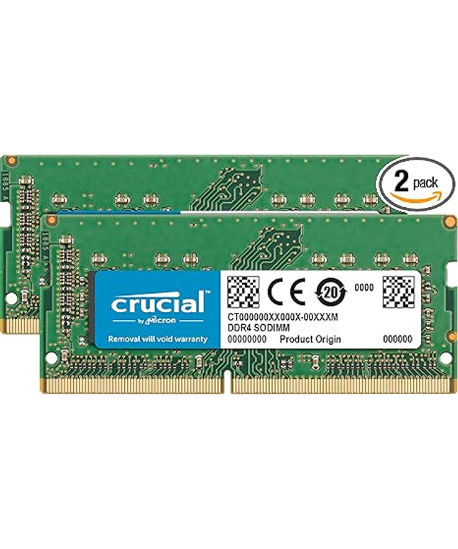 Crucial 32GB Kit (16GB x 2) DDR4
