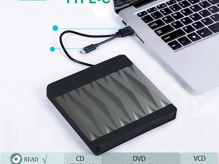 External CD/DVD Drive for Laptop USB 3.0