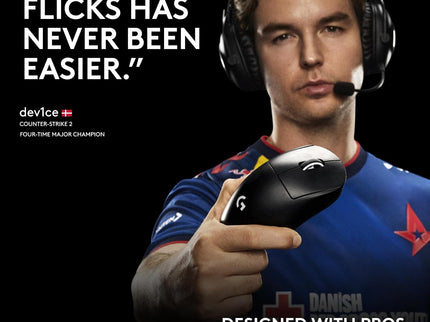 Logitech G PRO X Superlight 2 DEX Wireless Gaming Mouse