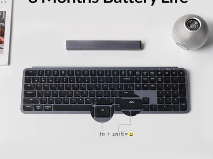 Keychron B6 Pro Ultra-Thin Wireless Full-Size Keyboard