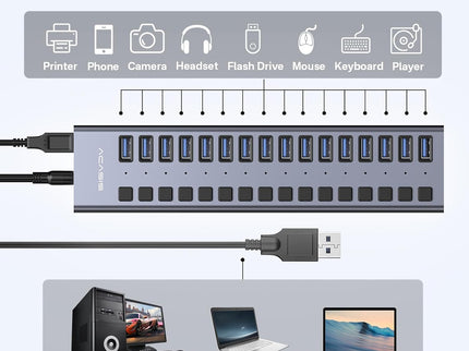 Powered USB 3.1 Hub