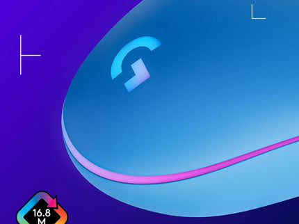 Logitech G203 Wired Gaming Mouse – 8K DPI,